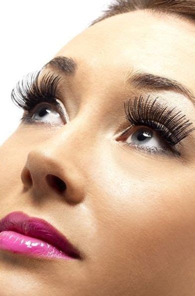 After completing your eyeshadow and eyeliner application of choice, curl your lashes and apply a coat of mascara. Faking It - How to Apply False Eyelashes | Fake eyelashes, Best false eyelashes, False eyelashes