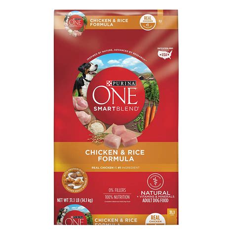 If you're looking for an affordable high protein dry dog food, check out the true instinct formulas by purina one and this particular salmon and tuna recipe. Purina One Smartblend Natural Formula Adult Dry Dog Food ...