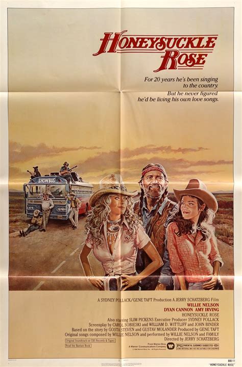 Honeysuckle rose is built upon the excellent music of willie nelson and dyan cannon's appealing performance. Honeysuckle Rose (1980) | Original movie posters ...