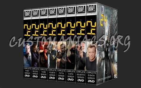 The 24 complete series, features 24 episodes in each season, with all the episodes lasting for an hour each as we follow the life of counter terrorist unit (ctu) agent jack bauer. 24 Complete Season 1-8 dvd cover - DVD Covers & Labels by ...