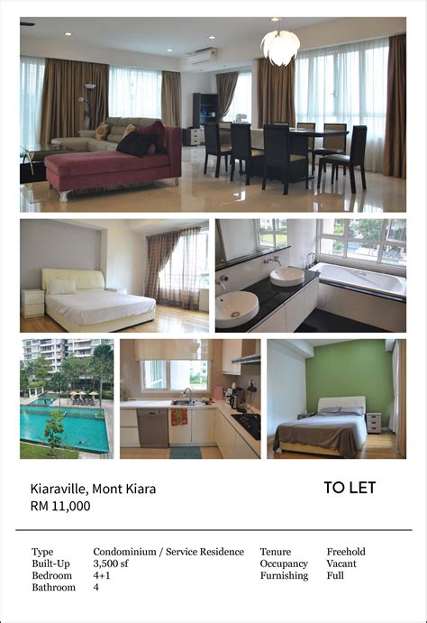 Kiaraville, mont kiara 1909sqft 4r4b for rent. Kiaraville, Mont Kiara