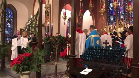 This gospel message is for one and all and is the foundation of our life at christ church. Singing Christmas carols at St. Paul's Memorial Church ...