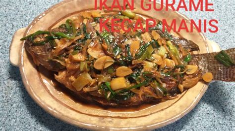 Somay tanpa ikan hanya tepung 2 butir telur lengkap dengan sambel kacang termaknyus. RESEP MASAK IKAN GURAME BUMBU KECAP MANIS 👍😋 - YouTube