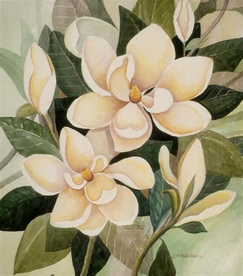 Apr 26, 2019 · magnolia in bloom smell like magnolia in nature and perfumes raw take a walk and smell the trees tom 6 fragrant plants every yard needs. Magnolias | Etsy in 2020 | Flower painting, Flower art ...