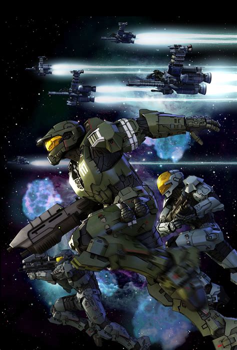 Halo is an american military science fiction media franchise managed and developed by 343 industries and published by xbox game studios. Esto es Halo Anime #Comic-Con Screenshots | LagZero ...