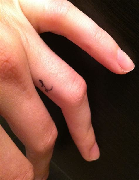 Finger tattoos finger tattoos knuckle tattoos cute matching. I love the idea of a ring finger tattoo to go under a ...