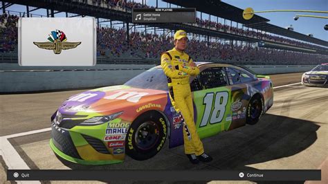 Fixed trophies/achievements that were not awarding. NASCAR Heat 2 - Kyle Busch @ Indy - YouTube