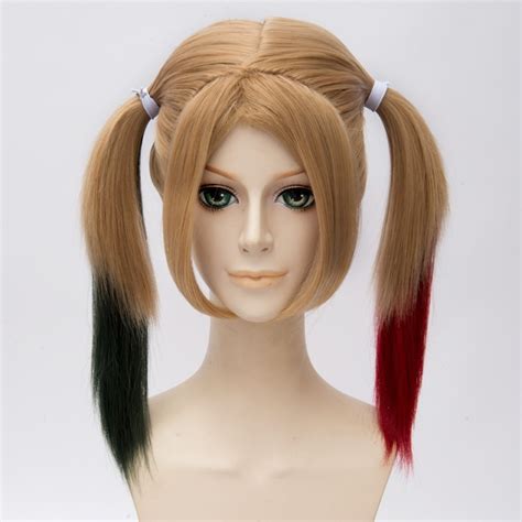 Only 1 left in stock. Harley Wig Harley Quinn Cosplay Wig - Wigs & Facial Hair