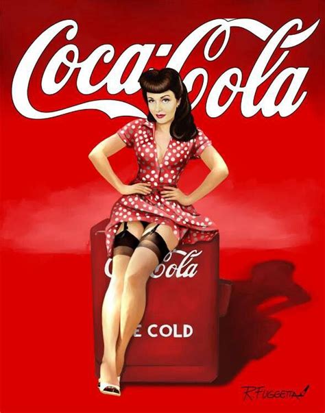 See more ideas about coca cola, cola, coca. Vintage Coca-Cola Pin Up Girl Nostalgia Reproduction