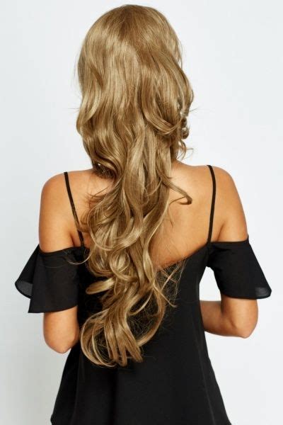 Wavy elasticized hair piece wraps easily around your bun or ponytail. Layered Wavy Ponytail Hair Piece | Everything5Pounds ...