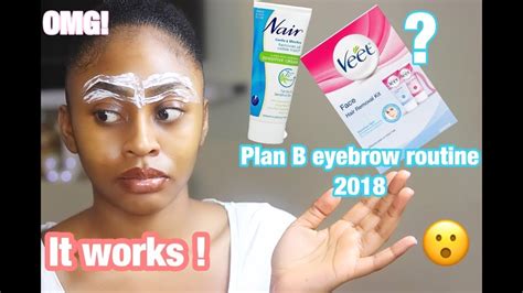 Replace the cap after use. NAIR HAIR REMOVAL CREAM ON MY EYEBROWS!!. NEW 2018! - YouTube