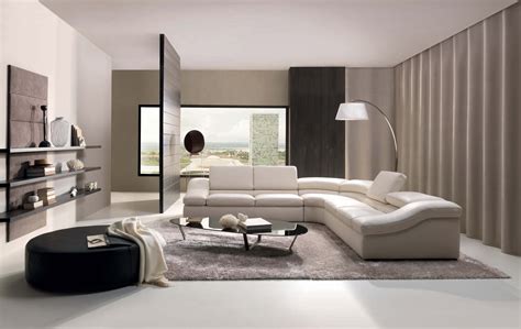 White, gray, black and brown. 25 Modern Living Room Decor Ideas - The WoW Style