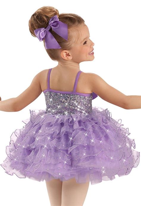 Spectacular beauty pageant dress that makes the greatest impression. Weissman™ | Sequin Ruffle Skirt Ballet Dress | Baby ...