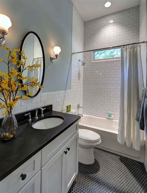 This bathroom had one big mirror and one sink in it, but there's plenty of space for a second sink and even more storage. 53 Most fabulous traditional style bathroom designs ever