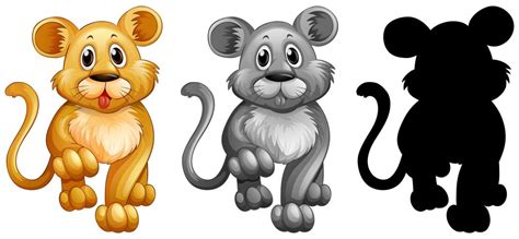 Set Löwe-Charakter - Download Kostenlos Vector, Clipart ...