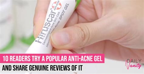 Read reviews, see the full ingredient list and find out if the notable ingredients are good or bad for your skin concern! Hiruscar Anti-Acne Spot Gel review: 10 people tested if it ...