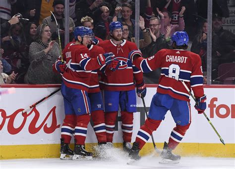 The maple leafs flubbed their first chance to finish off the canadiens on thursday, but two more opportunities remain. Canadiens Leapfrog Maple Leafs in Atlantic Division Power ...