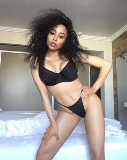 She is a singer and actress. Khanyi Mbau's spicy clap back over 'gold digger' jab