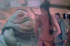 leia wars star princess fisher carrie jabba slave return jedi back uploaded user filming