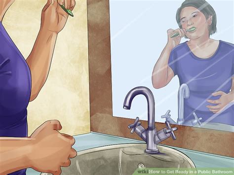 In fifteen minutes i am ready for breakfast. How to Get Ready in a Public Bathroom: 10 Steps (with ...