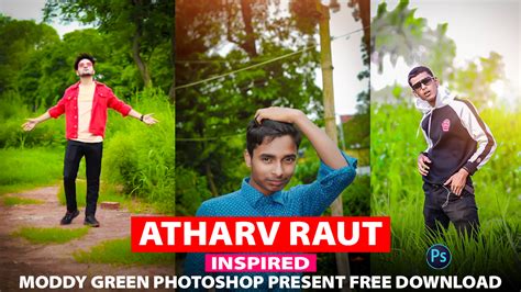 You can download them in psd, ai, eps or cdr format. Atharv raut Moody green photoshop camera raw preset for ...