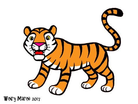 Maybe you would like to learn more about one of these? Gambar Binatang Harimau Kartun - Guru Paud