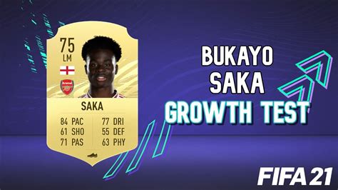 Submitted 1 hour ago by wild_claim. Bukayo Saka Growth Test! FIFA 21 Career Mode - YouTube