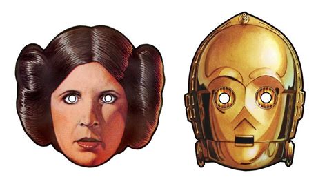 Klaviernoten zum ausdrucken für anfänger : Sei Prinzessin Leia oder C3PO! Star Wars Masken zum ...