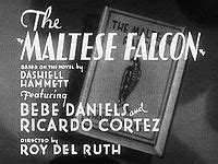 Four years after its release, threats of national boycotts of bad movies inspired the studios to accept strict production code enforcement under the decidedly tough joe breen. The Maltese Falcon (1931 film) - Wikipedia