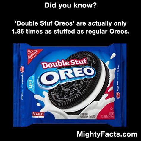 Самые новые твиты от ali humar (@alhumar): 'Double Stuf' Oreos | Weird facts, Life facts, Facts