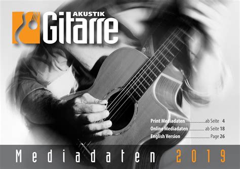 Meistens wird sie in der klassischen musik verwendet, es gibt jedoch auch ein leicht abgewandeltes modell der konzertgitarre, die im flamenco eingesetzt wird. AKUSTIK GITARRE Mediadaten 2019 by Timezone Records - Issuu