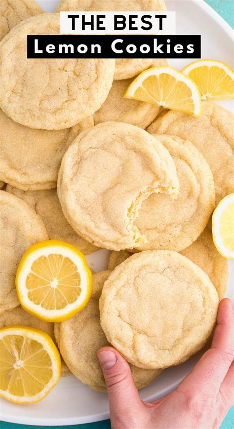 I will be showing you some very easy and yummy christmas recipes. Cookie Recipes Christmas | Lemon cookies, Lemon sugar ...