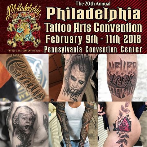 A tattoo says a lot about a person. Come check us out this week well be the Philadelphia ...