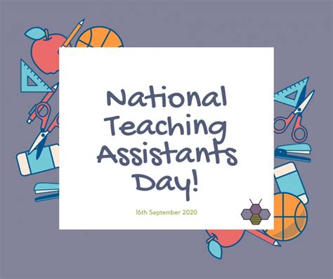 I assisted families and working professionals with a variety of tasks that helped with their day to day schedules, needs, and routines. National Teaching Assistants Day - Busy Bee Recruitment ...