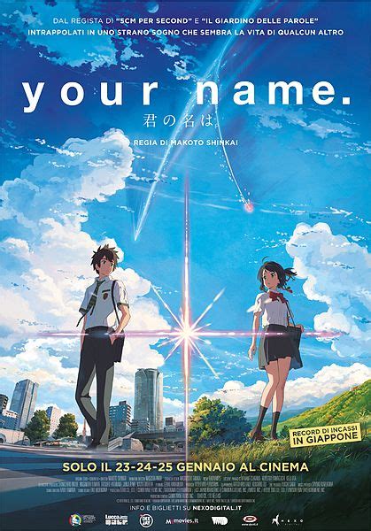 Mitsuha and taki are two total strangers living completely different lives. Your Name - Recensione del film di animazione