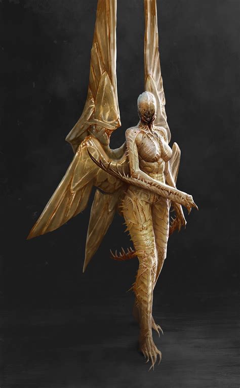 (and if he does, i'd like to shake his hand. Pupal Seraphim, mike franchina on ArtStation at https://www.artstation.com/artwork/gJoQbm | Dark ...