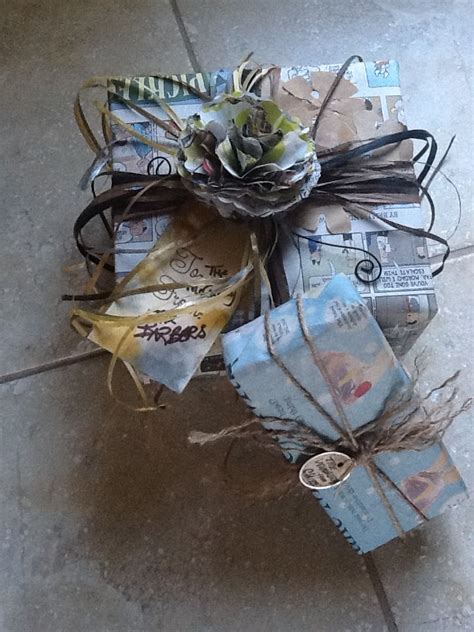 We did not find results for: I love using newspaper and recycled materials for gift ...
