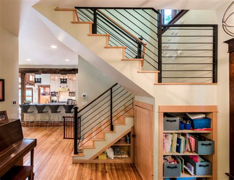 With this in mind, the architects at the vásquez consuegra office designed a 100% silver metal staircase that draws the. Space-Saving Solutions for Your Home | Remodeling Northern ...