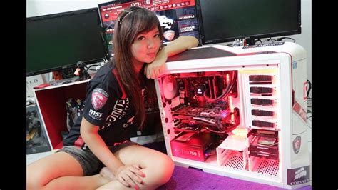 It's the information age, and she is just a sponge for knowledge. Nixia - Building My Gaming PC (in Bahasa) - YouTube