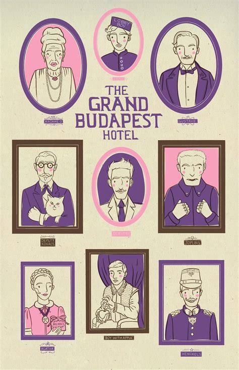 The adventures of gustave h, a legendary concierge at a famous hotel from the fictional republic of zubrowka between the first and second world wars, and zero moustafa, the lobby boy. The Grand Budapest Hotel (2014) ~ Alternative Movie Poster ...