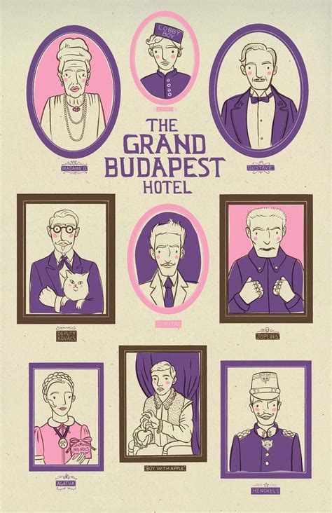 Exclusive movie poster inspired by the grand budapest hotel crafted by david omara from archive artwork is professionally printed on 160gsm ice white matte art paper **frame not included** all prints come carefully wrapped in acid free tissue paper, carefully rolled into a protective shipping. The Grand Budapest Hotel (2014) ~ Alternative Movie Poster ...