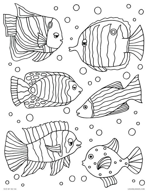 Coloring pages tropical fish page printable animals. Exotic Fish Coloring Pages at GetColorings.com | Free ...