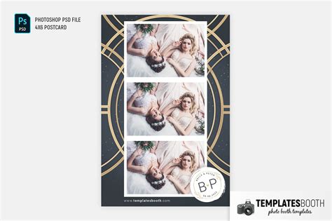 Find everything you need for your big day near you at hobby lobby®!. Golden Rings Photo Booth Template - BrandPacks