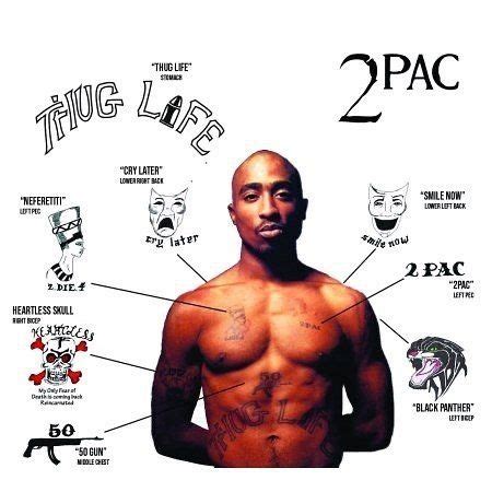 Oh hey, which part of the alphabet mafia are you . Tats with a meaning 💯🖤 . #2pac #makaveli # ...