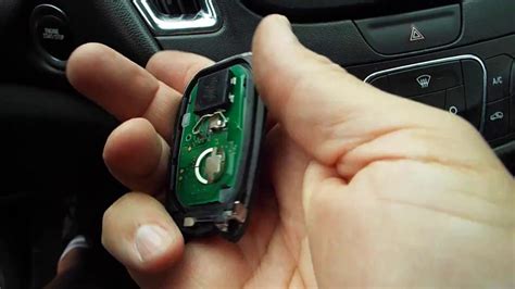 The process of programming remote key fob: Start Chevy Malibu, Dead Key FOB Battery, Push Button ...