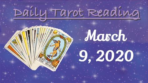 I love reading tarot under the light of the full moon. DAILY TAROT READING - Full Moon In Virgo 🌝 March 9, 2020 - YouTube