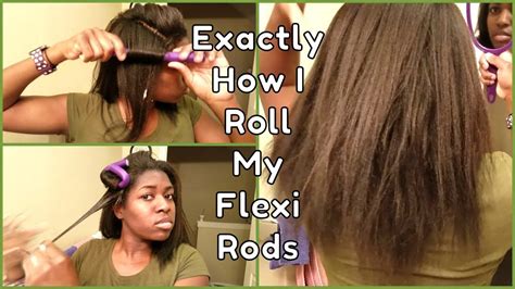 Don't be afraid to use different sized rollers. How to Use Flexi Rods (my horizontal curling technique ...