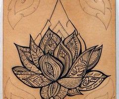 The units are fairly easy to fold and the assembled origami is pretty. Lotus flower sternum | Tattoo posters, Lotus mandala tattoo, Inspirational tattoos