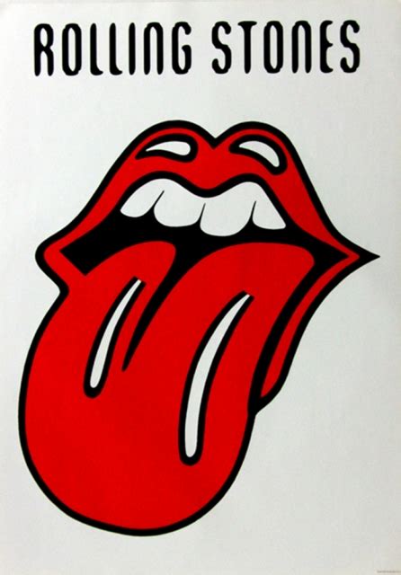 Rolling stones aufkleber set der legendären zunge bestehend aus einem hauptmotiv und 4 miniaufklebern, schöner blickfang für fans auf dem auto, bike, truck ROLLING STONES - Musik - Plakat - Zunge - Tongue - Poster ...