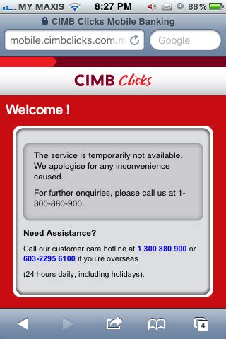 The at command +csca (command name in text: erk...wadahel ?!?!?: CIMB Clicks cannot login - "General ...